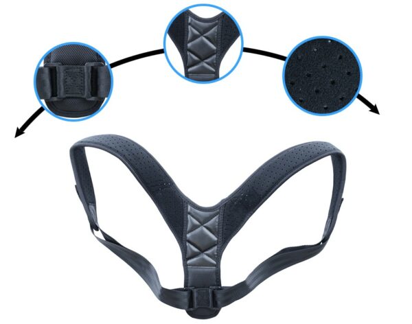 Medical Clavicle Posture Corrector Lower Back Correction Belt For Children - Image 7