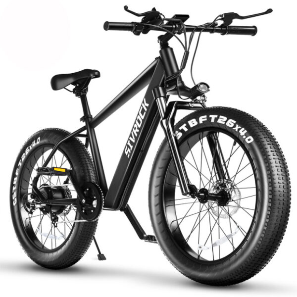 Professional Electric Bike For Adults, 26 X 4.0 Inches Fat Tire Electric Mountain Bicycle, 1000W Motor 48V 15Ah Ebike For Trail Riding, Excursion And Commute, UL And GCC Certified - Image 4